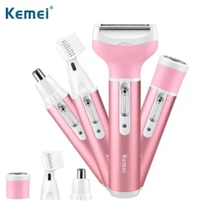 kemei femenina 4 en 1 Maquina Kemei Corporal Femenina 4 en 1