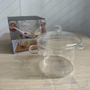 Olla de vidrio templado 2L